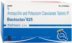 Bactoclav 625 Tablet 10 Bactoclav 625 Tablet 10